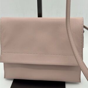 Women's Giani Bernini Nappa Flap Crossbody Rose Color Small